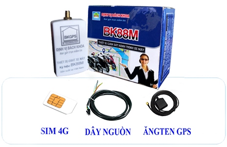 Bộ khóa định vị xe máy chống trộm xe máy Exciter 150