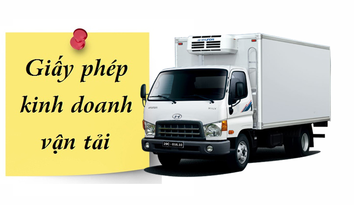 giấy phép kinh doanh vận tải