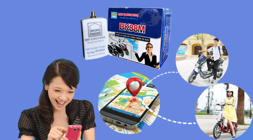 Khóa định vị xe máy Bách Khoa chống trộm xe hiệu quả khóa định vị xe máy Bách Khoa