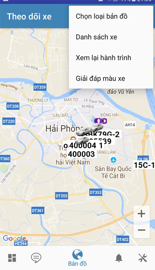 Giám sát hành trình của xe qua phần mềm định vị xe máy phan-mem-dvxm4.gif