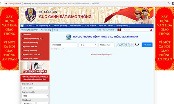 Hướng dẫn tra cứu phạt nguội tra-cuu-phat-nguoi