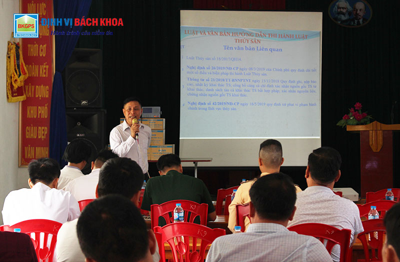 Hà Vân Giang – Phó Chi cục trưởng Chi cục Thủy sản tuyên truyền Luật Thủy sản Tuyên truyền luật thủy sản