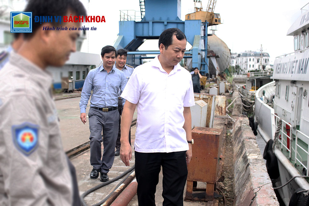 Kiểm tra lắp đặt thiết bị giám sát hành trình tàu cá