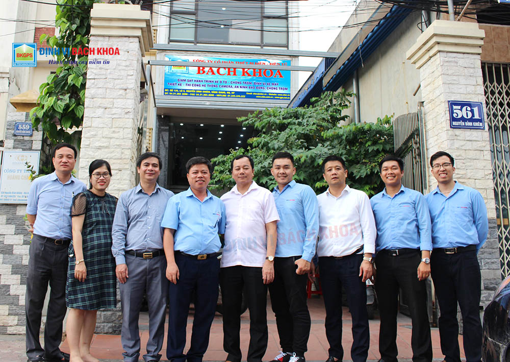 Tổng cục Thủy sản Việt Nam và Doanh nghiệp KHCH Định Vị Bách Khoa